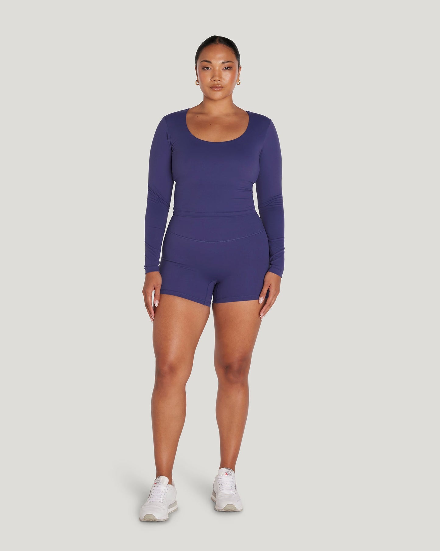 MOTION SCOOP LONG SLEEVE - HAZE