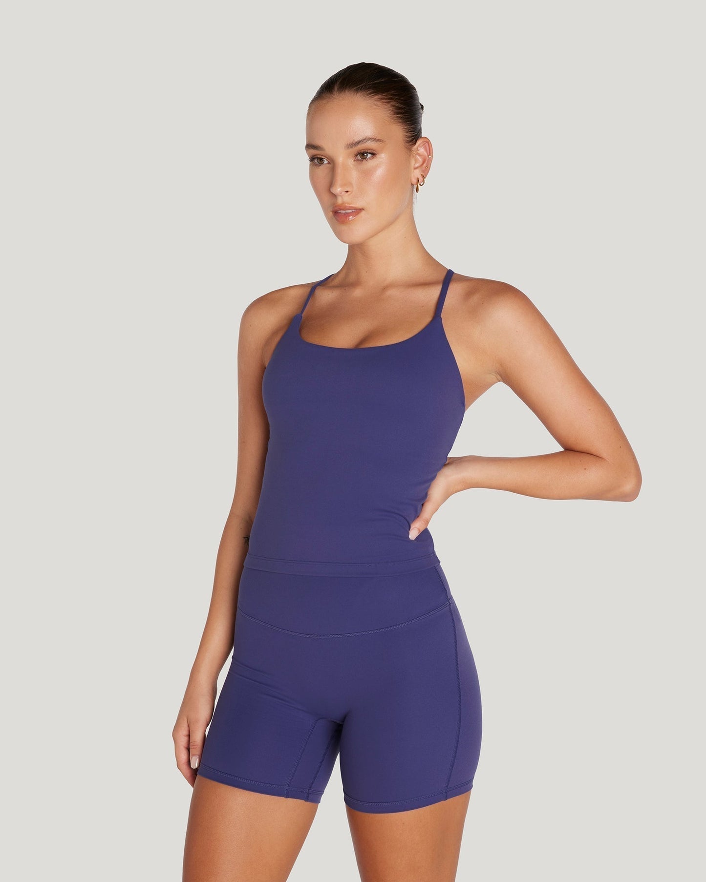 MOTION THIN STRAP TOP - HAZE
