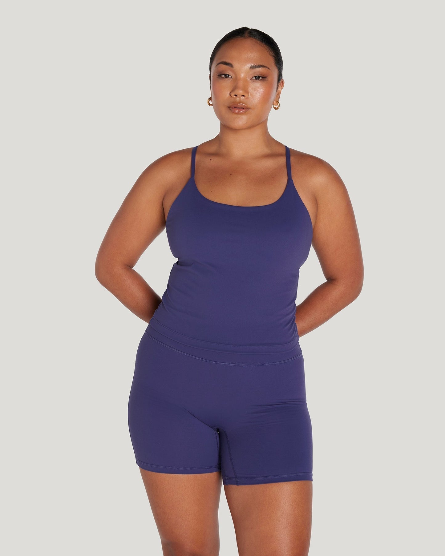 MOTION THIN STRAP TOP - HAZE