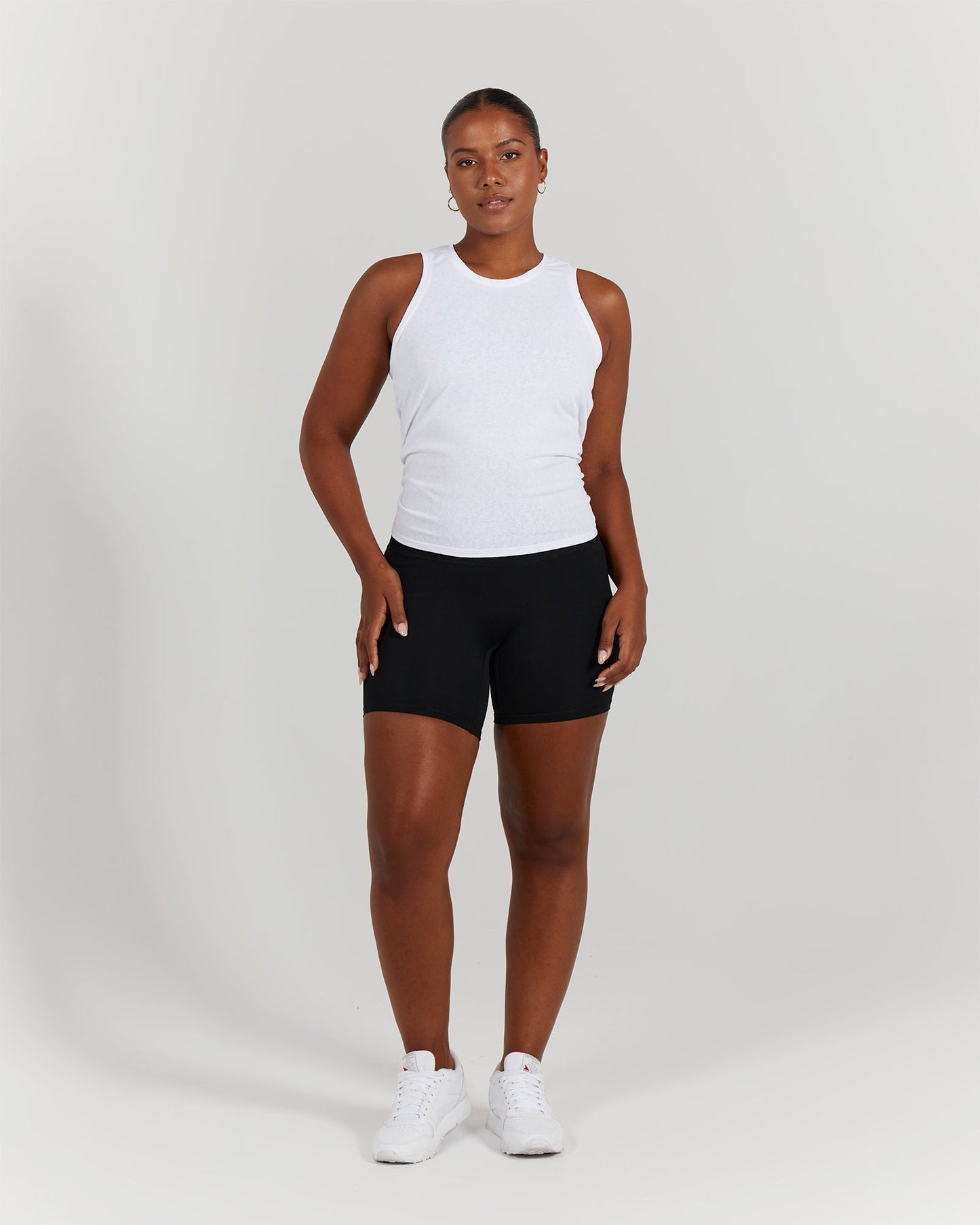 KITA TIE BACK TOP - WHITE