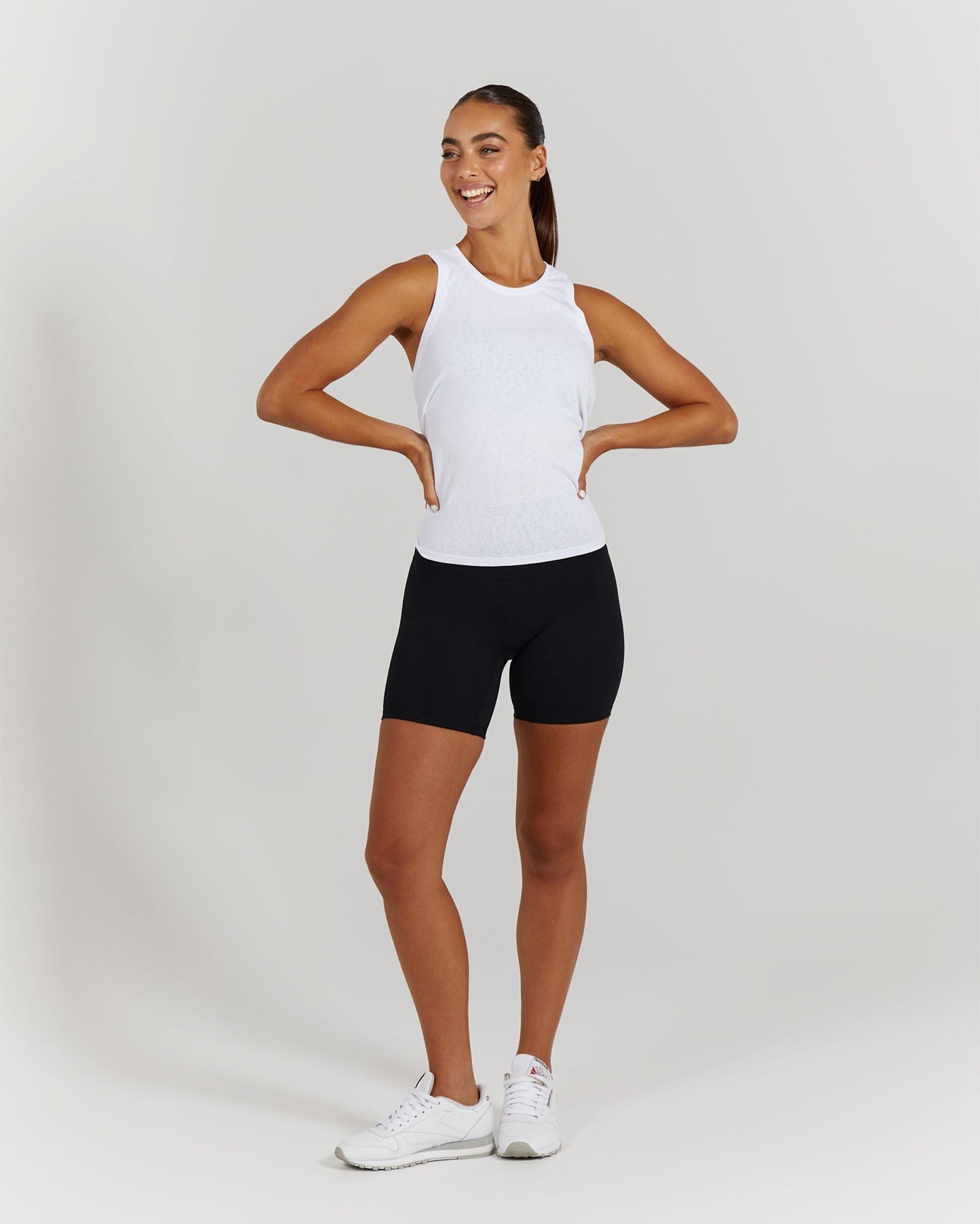 KITA TIE BACK TOP - WHITE