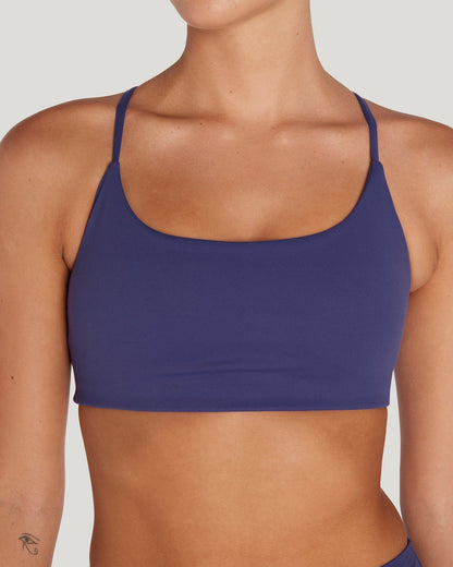 MOTION THIN STRAP BRA - HAZE