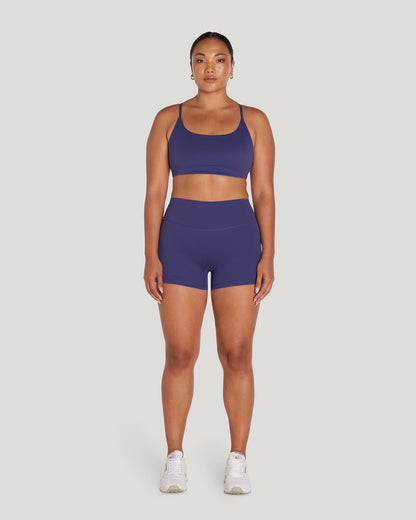 MOTION THIN STRAP BRA - HAZE