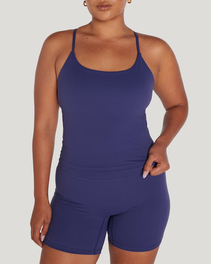 MOTION THIN STRAP TOP - HAZE